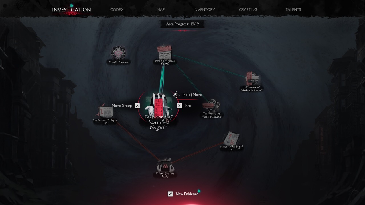 The finale area of The Sinking City 2